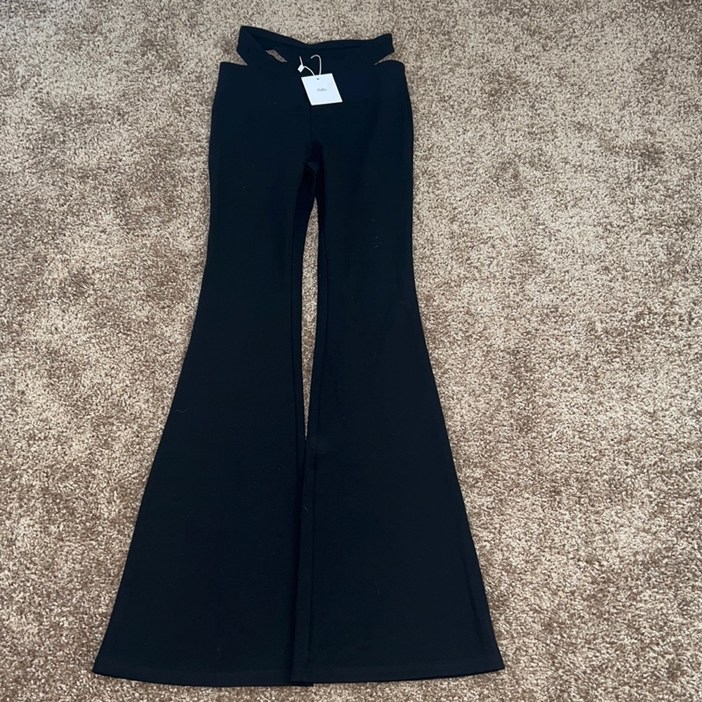 Adika Cut out Flare Pants